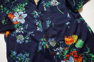 BRUSHSTROKE FLORAL TOP