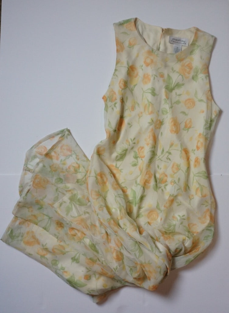 YELLOW ROSE MAXI DRESS