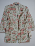 PINK ROSE LINEN TEXTURED BLAZER