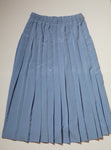 PLEATED PERIWINKLE SKIRT