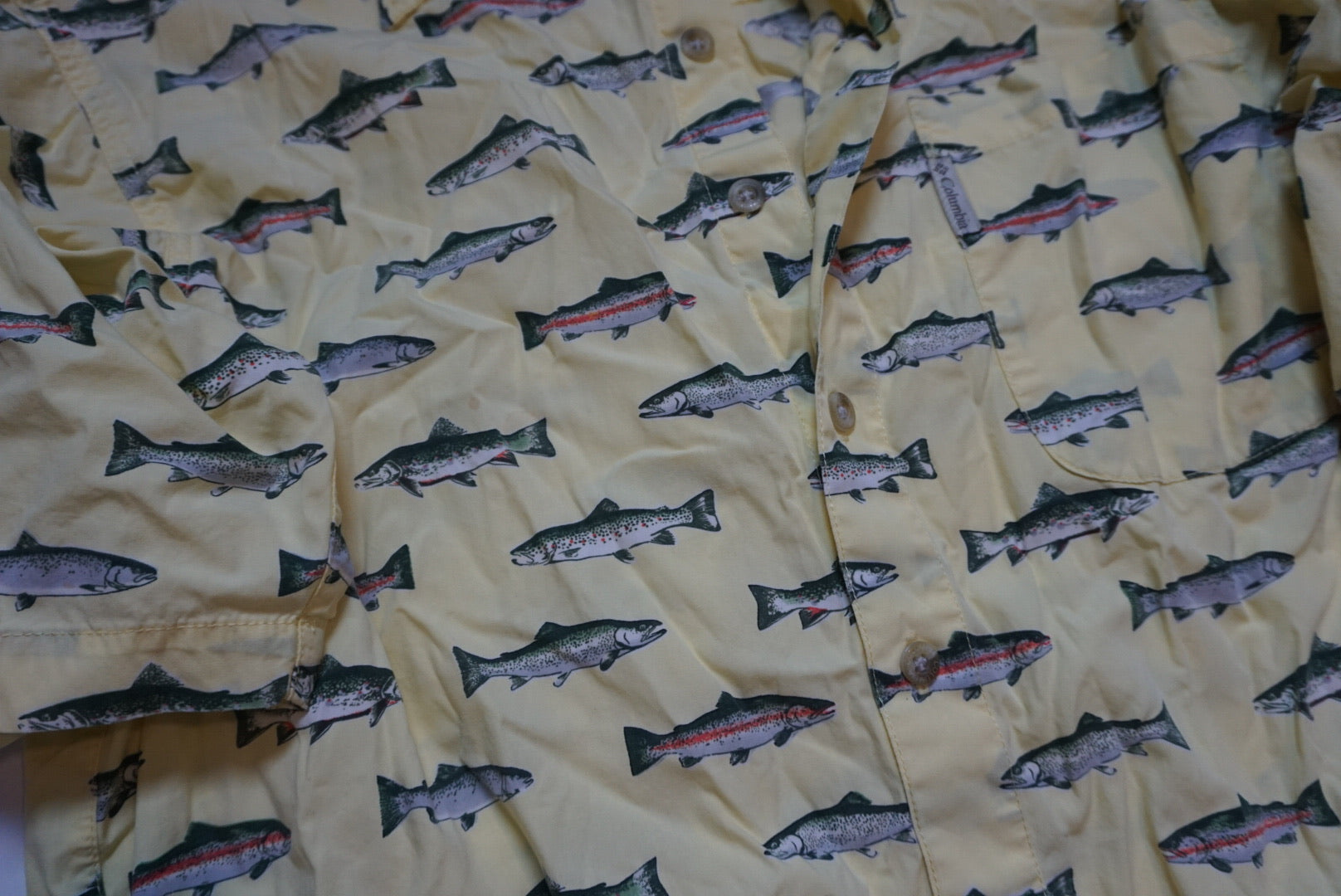 COLUMBIA FISHING SHIRT
