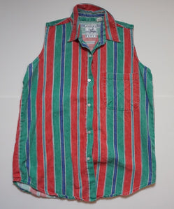 STRIPED SLEEVELESS TOP