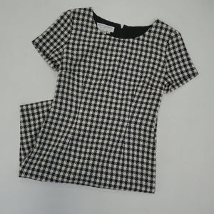 GINGHAM BODYCON MIDI DRESS