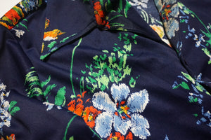 BRUSHSTROKE FLORAL TOP
