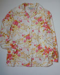 PINK + YELLOW FLORAL BLOUSE